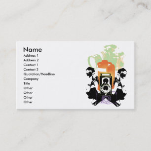 "Photography" Business Card
