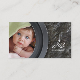 Photography Business Card Rock Stone