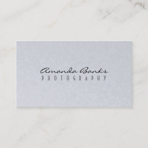 Photography - Business Cards