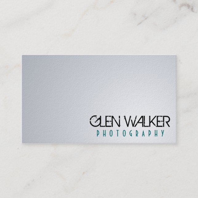 Photography - Business Cards (Front)
