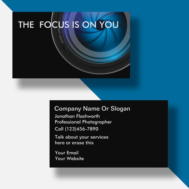 Photography Business Cards (Creator Uploaded)