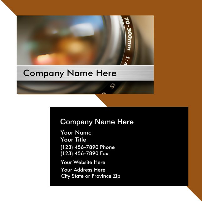 Photography Business Cards (Creator Uploaded)