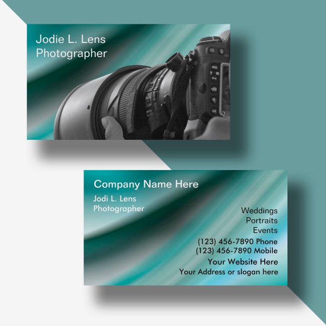 Photography Business Cards (Creator Uploaded)