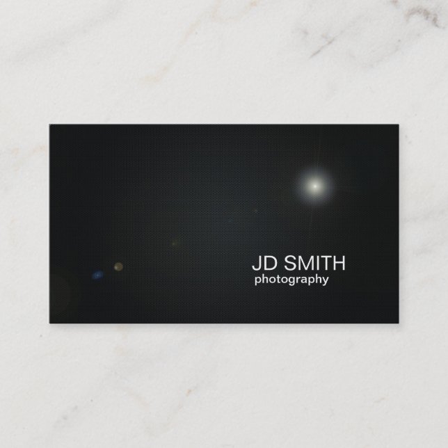 Photography Business Cards (Front)