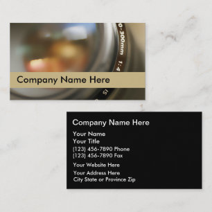 Photography Business Cards
