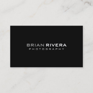 Photography - Business Cards