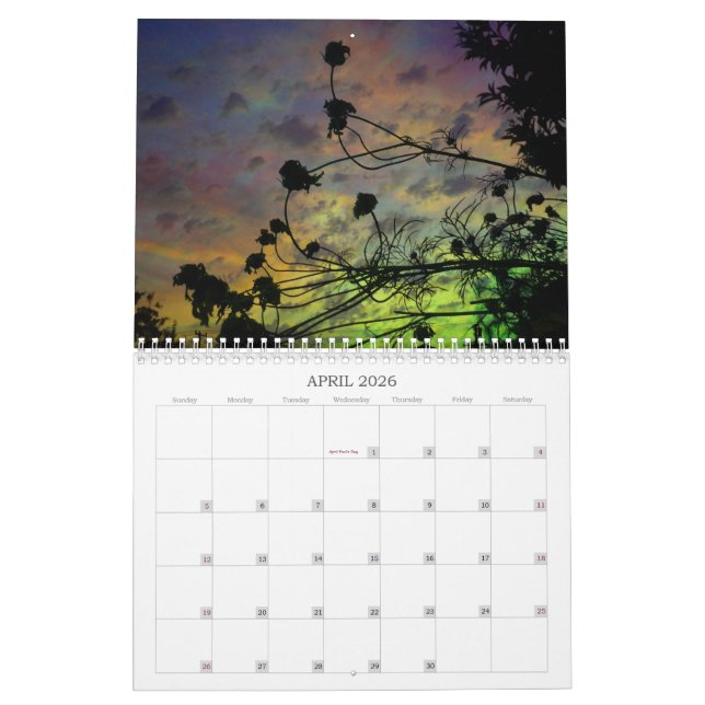 Photography Calendar (Apr 2026)