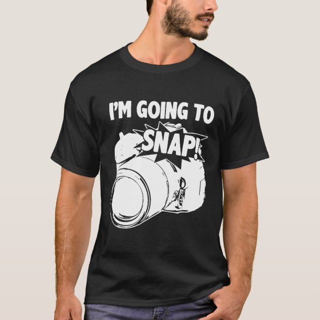 Photography Camera design for Photographer I'm Goi T-Shirt (Front)