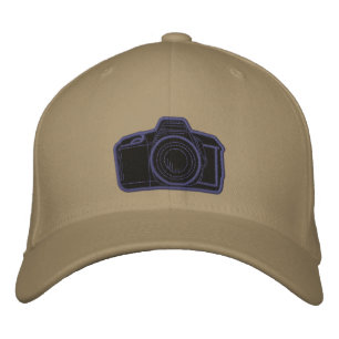 Photography Camera Embroidered Hat