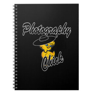 Photography Chick #4 Spiral Notebook