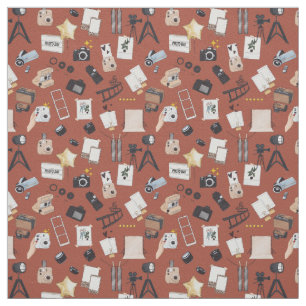 Photography Cinema movie pattern Fabric