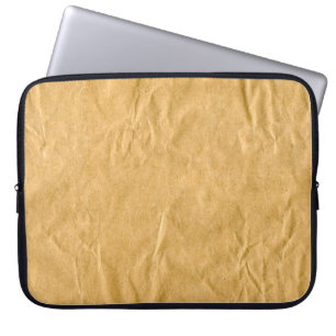 Photography - Crinkly Wrapping Paper + your ideas Laptop Sleeve