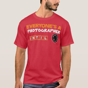 Photography Day Cameraman Camera Photographer (1) T-Shirt