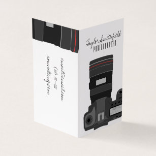 Photography DSLR Business Card