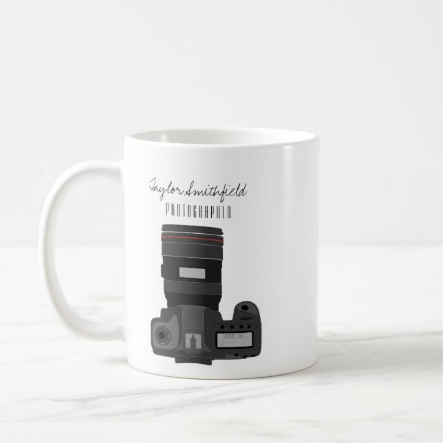 Photography DSLR Coffee Mug (Left)
