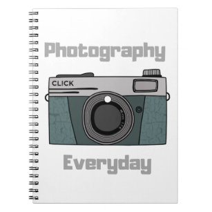 Photography Everyday Camera Photo Notebook