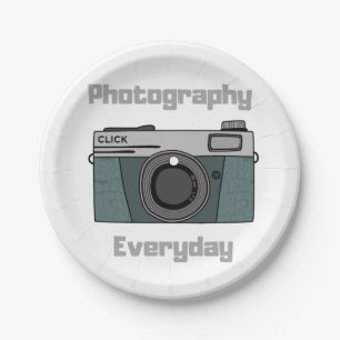 Photography Everyday Paper Plate
