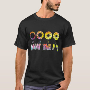 Photography F Stop Lens Camera  Photographer 2 T-Shirt