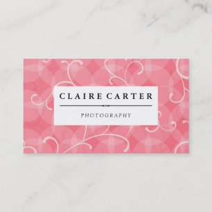 Photography Floral Business Card