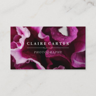 Photography Floral Business Card