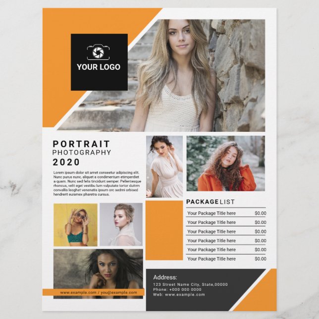 Photography Flyer Template (Front)