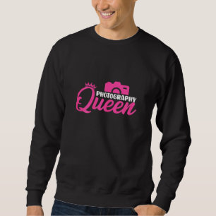 Photography For Women Girls Photographer Camera Te Sweatshirt
