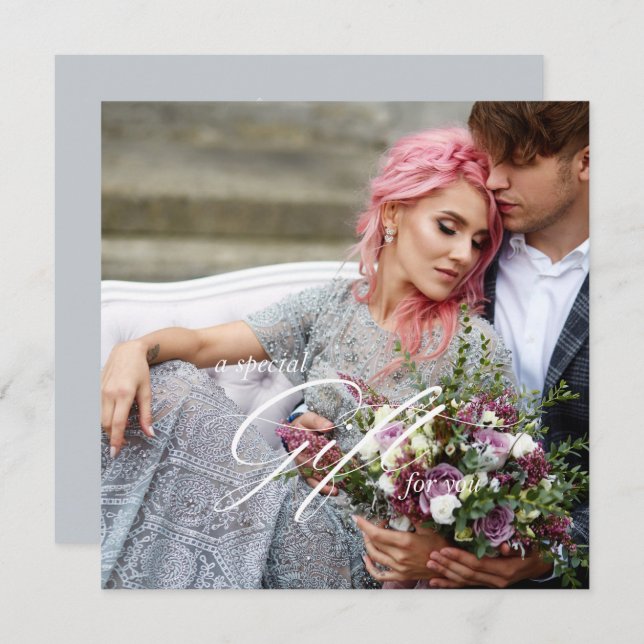 Photography Gift Certificate Template (Front/Back)