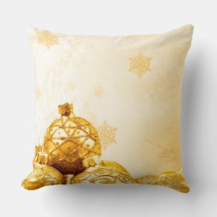 Photography - golden xmas balls + your ideas cushion