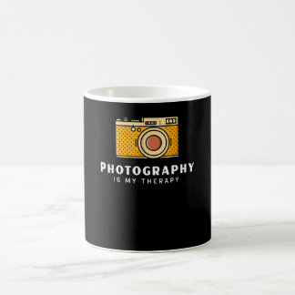 Photography Is My Therapy Coffee Mug