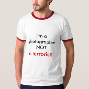 Photography is not a crime (Ringer shirt) T-Shirt
