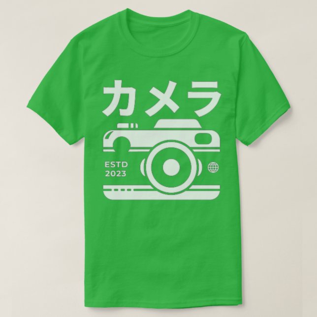 Photography Japanese T-Shirt (Design Front)