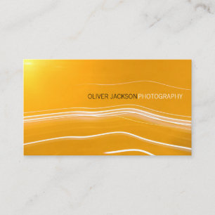 Photography Light Flare Business Card