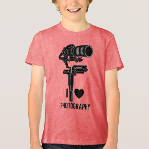 Photography Lover Camera Art Youth Tee