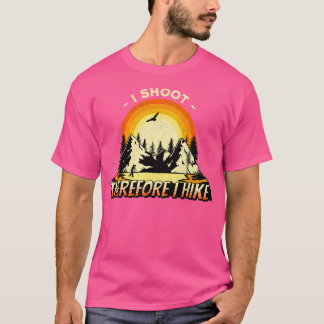 Photography Lover Hiking Camping T-Shirt