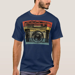 Photography Lover Vintage Photographer Retro Camer T-Shirt