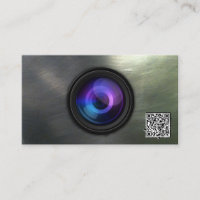 Photography Metal Steel Camera QR Code
