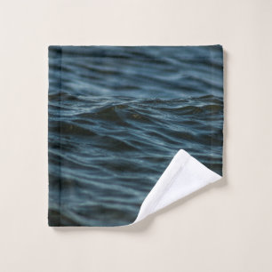 Photography of bodies of water wash cloth
