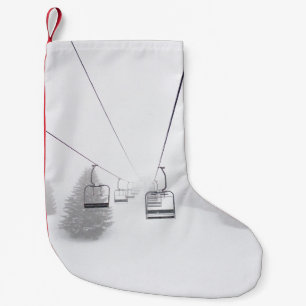 PHOTOGRAPHY OF CABLE CAR SMALL CHRISTMAS STOCKING
