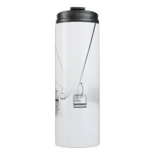 PHOTOGRAPHY OF CABLE CAR THERMAL TUMBLER