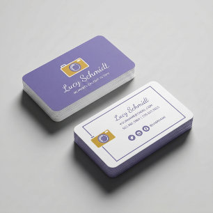 Photography Paparazzi Photographer Business Card