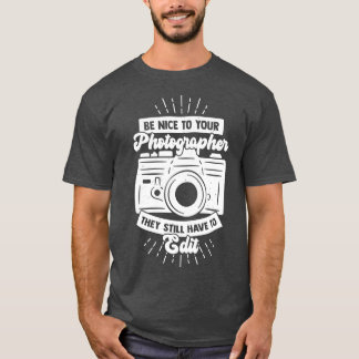 Photography Photo Shooting Photographer Gift  T-Shirt