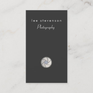 Photography Photographer Business Card