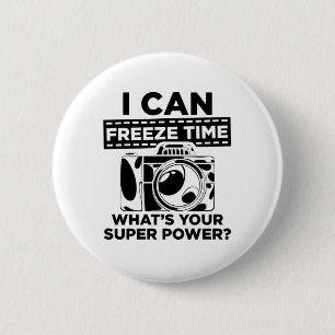 Photography Photographer Camera Photographer 6 Cm Round Badge