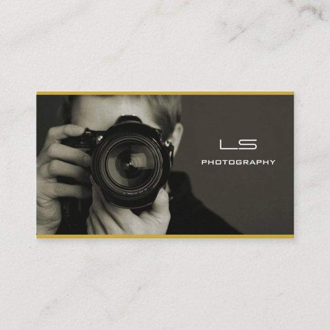 Photography Professional Business Card (Front)