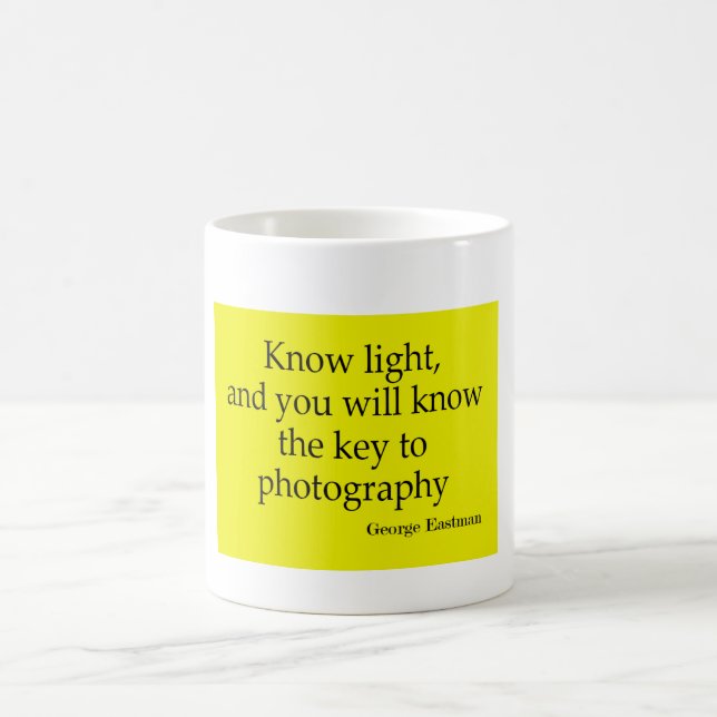 Photography quotes mug (Center)
