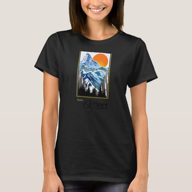 Photography term graphic Compression effect winter T-Shirt (Front)