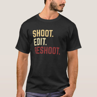 Photography & Videography Enthusiast Tee