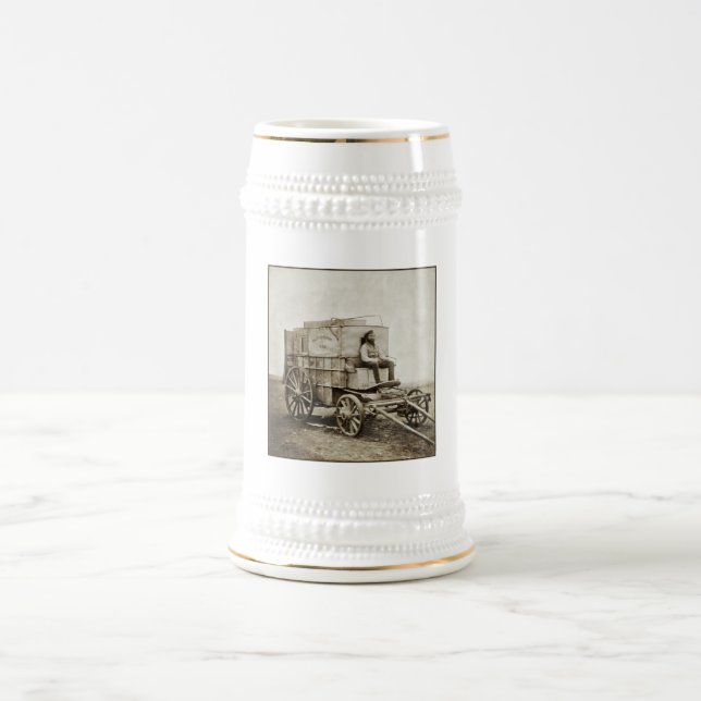 Photography Wagon of Roger Fenton Photo Realism Beer Stein (Center)