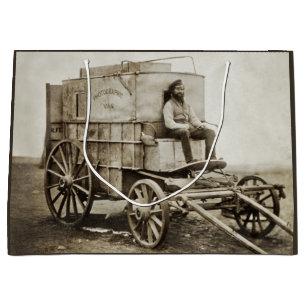 Photography Wagon of Roger Fenton Photo Realism Large Gift Bag