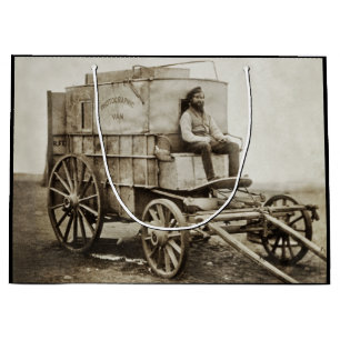 Photography Wagon of Roger Fenton Photo Realism Large Gift Bag